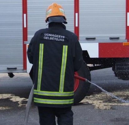 Gaisrai Palangoje jau tris metus nepareikalauja žmonių aukų