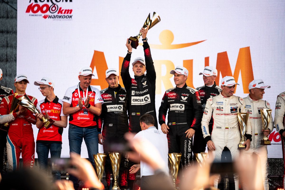 „Aurum 1006 km lenktynėse“ pergalę šventė „Circle K – Lesta Racing Team“