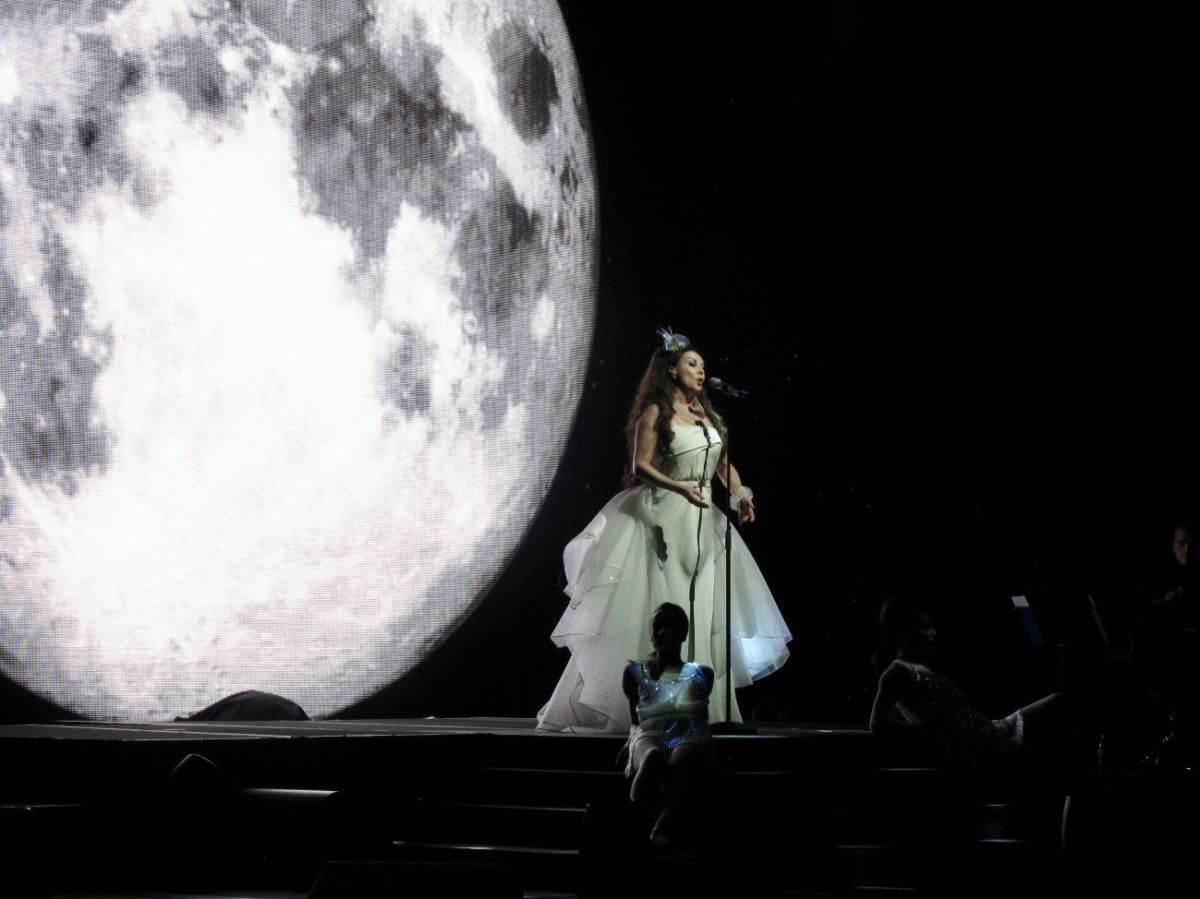 Sarah Brightman Argentinoje 2013 m. Wikipedia.com nuotrauka