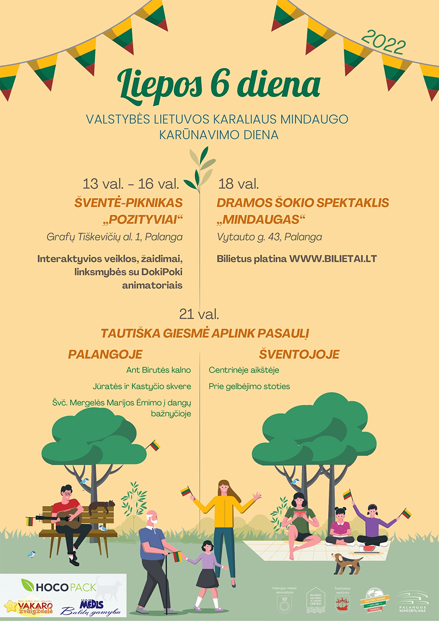 LIEPOS 6 D. RENGINIAI PALANGOJE IR ŠVENTOJOJE
