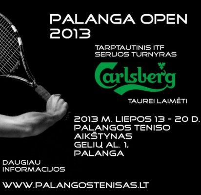 Palanga Open 2013 Carlsberg taurei laimėti