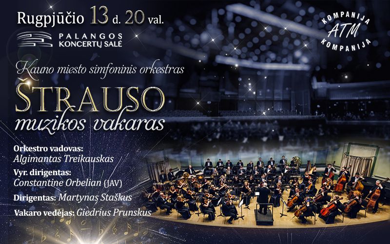 Palangoje - Štrauso muzikos vakaras
