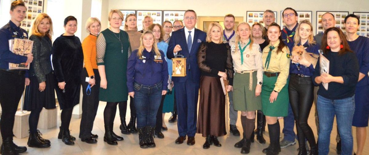 Į Palangos miesto savivaldybę atkeliavo Betliejaus taikos ugnis