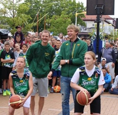 Savaitgalį Palangoje siautė krepšinio fiesta