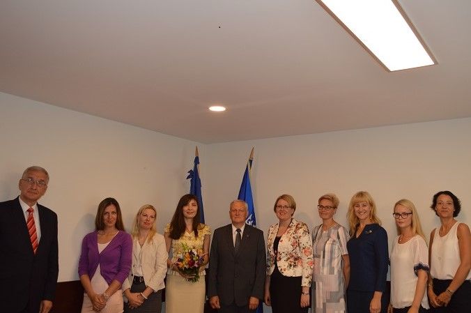 Palangoje lankėsi Gruzijos nepaprastoji bei įgaliotoji ambasadorė Lietuvoje Khatuna Salukvadze