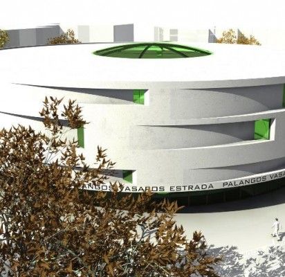 Palangoje prasidėjo Vasaros estrados rekonstrukcija