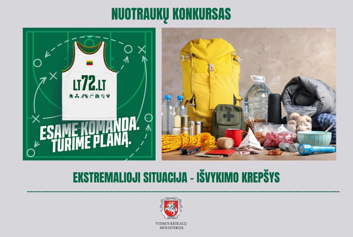 Lietuvos vietos bendruomenės kviečiamos dalyvauti civilinės saugos nuotraukų konkurse