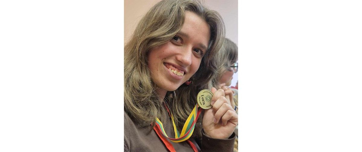 Palangos senosios gimnazijos mokinė Donata Kontrimaitė – Respublikinės technologijų olimpiados nugalėtoja!