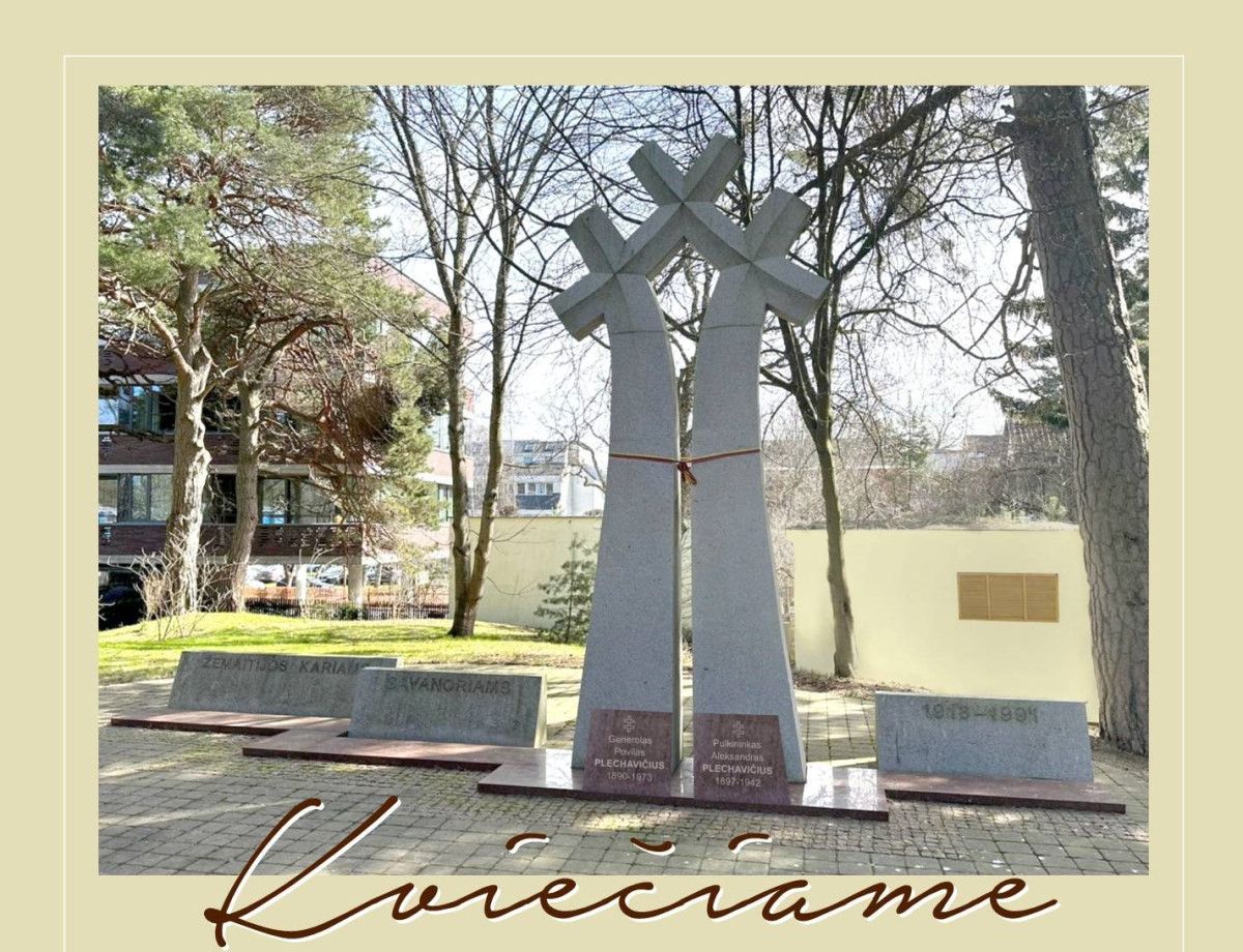 Rugpjūčio 15 d. Palangoje bus iškilmingai atidengta atminimo lentelė broliams Plechavičiams
