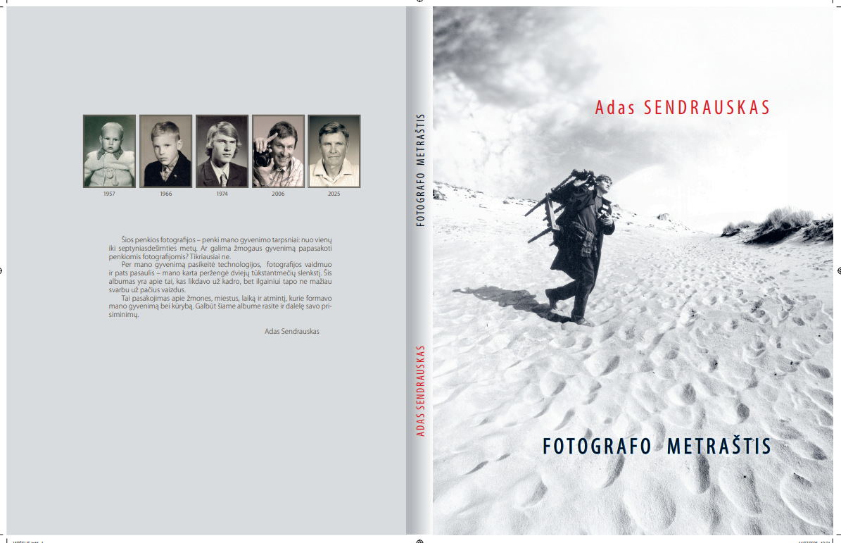 Fotografo Ado Sendrausko autobiografinio fotoalbumo „Fotografo metraštis“ pristatymas