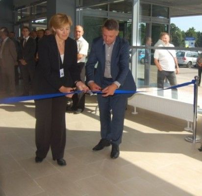 Atidarytas naujas Palangos oro uosto keleivių terminalas