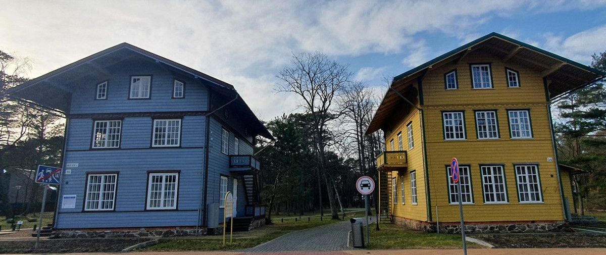 Palangos vilų kompleksas „Romeo“ (kairėje) ir „Džiuljeta“ (dešinėje), 2024 m. , Archifasono nuotr.