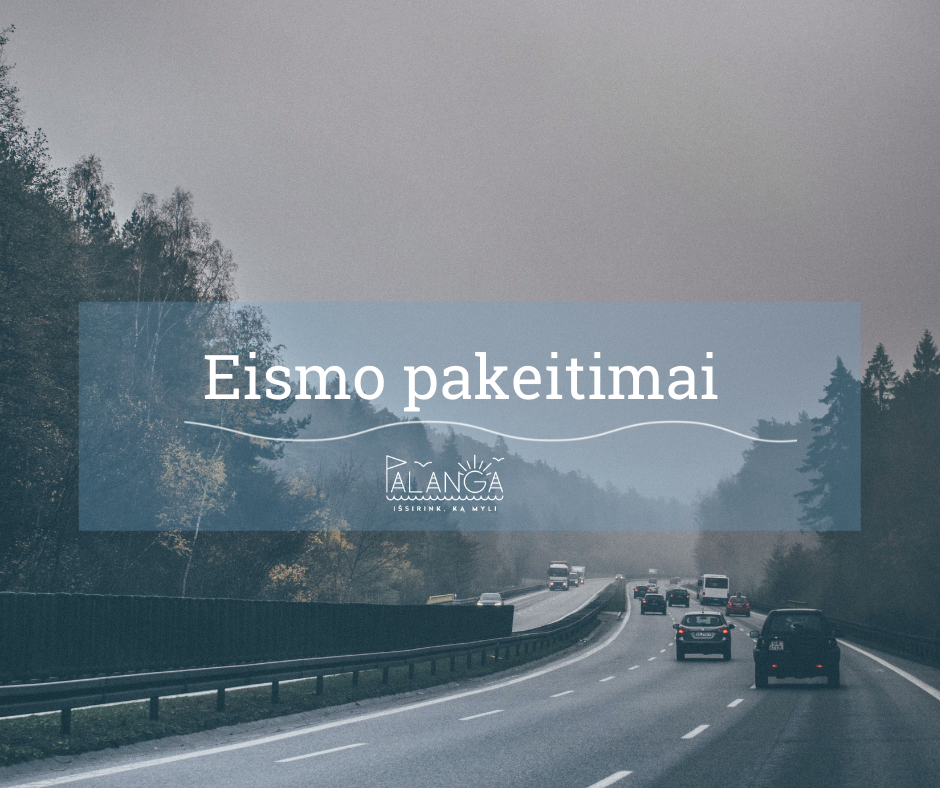 Šventės "Palangos stinta" metu - laikini eismo organizavimo pakeitimai