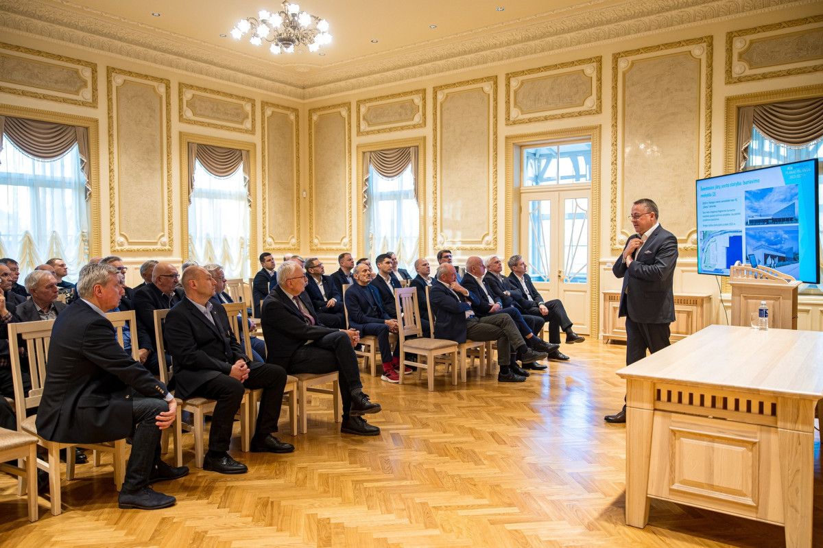 Pristatė Palangos pokyčius ir artimiausius planus Palangos, Kretingos ir Klaipėdos Rotary nariams (FOTO GALERIJA)