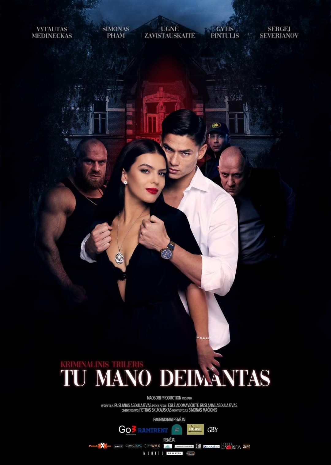 Netrukus kino teatruose pasirodys naujas lietuviškas filmas „Tu mano deimantas“