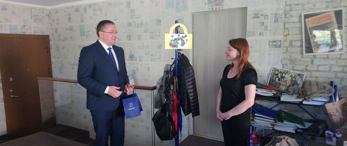 musupalanga.lt nuotraukoje: Šarūnas Vaitkus su Tamara Zaiceva