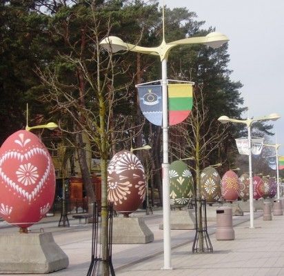 Palangos J. Basanavičiaus gatvėje – Margučių alėja