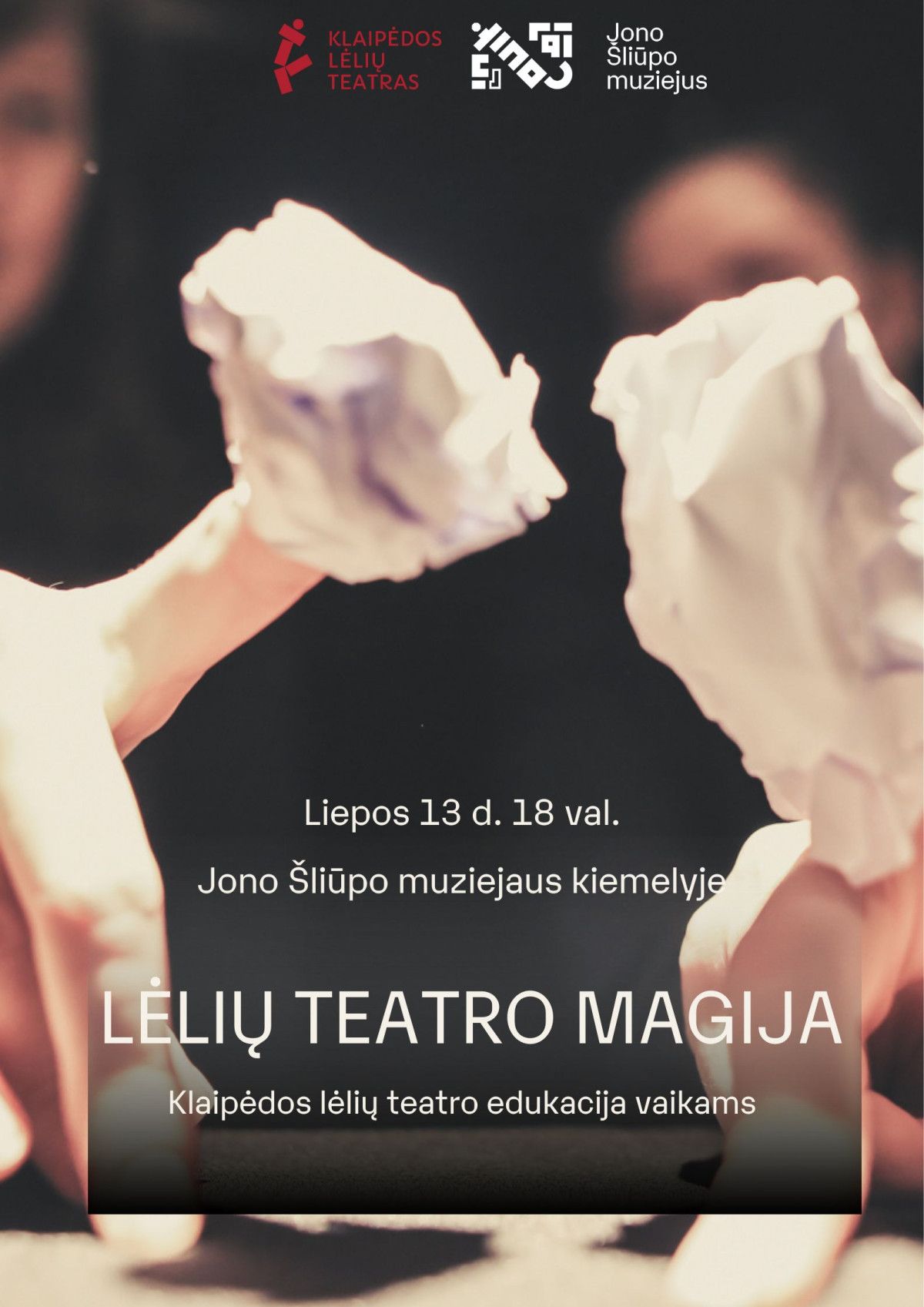 Jono Šliūpo muziejuje – teatrinė edukacija vaikams