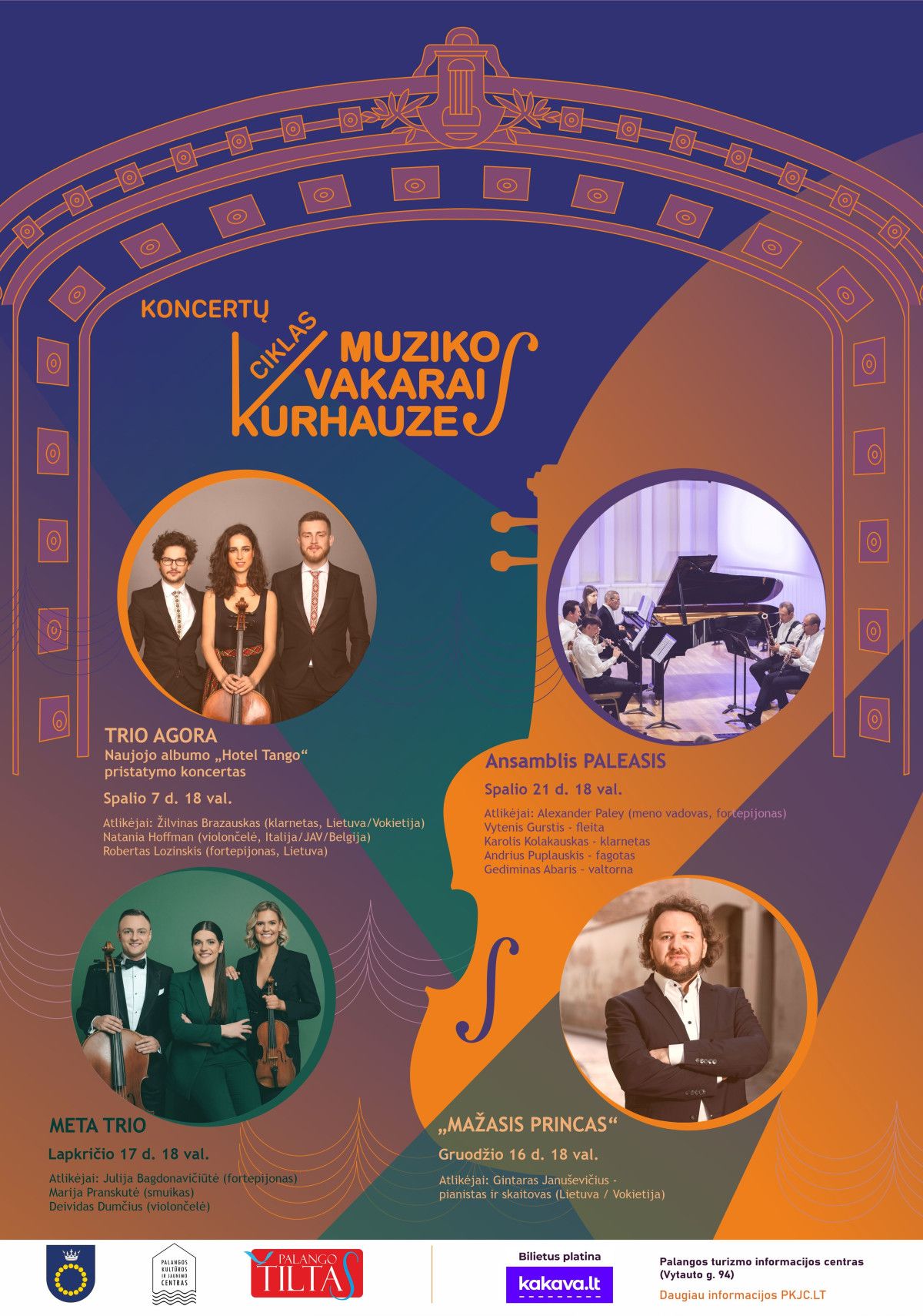 „MUZIKOS VAKARAI KURHAUZE“ RUDENĮ PASITINKA SU VIRTUOZIŠKAIS KONCERTAIS
