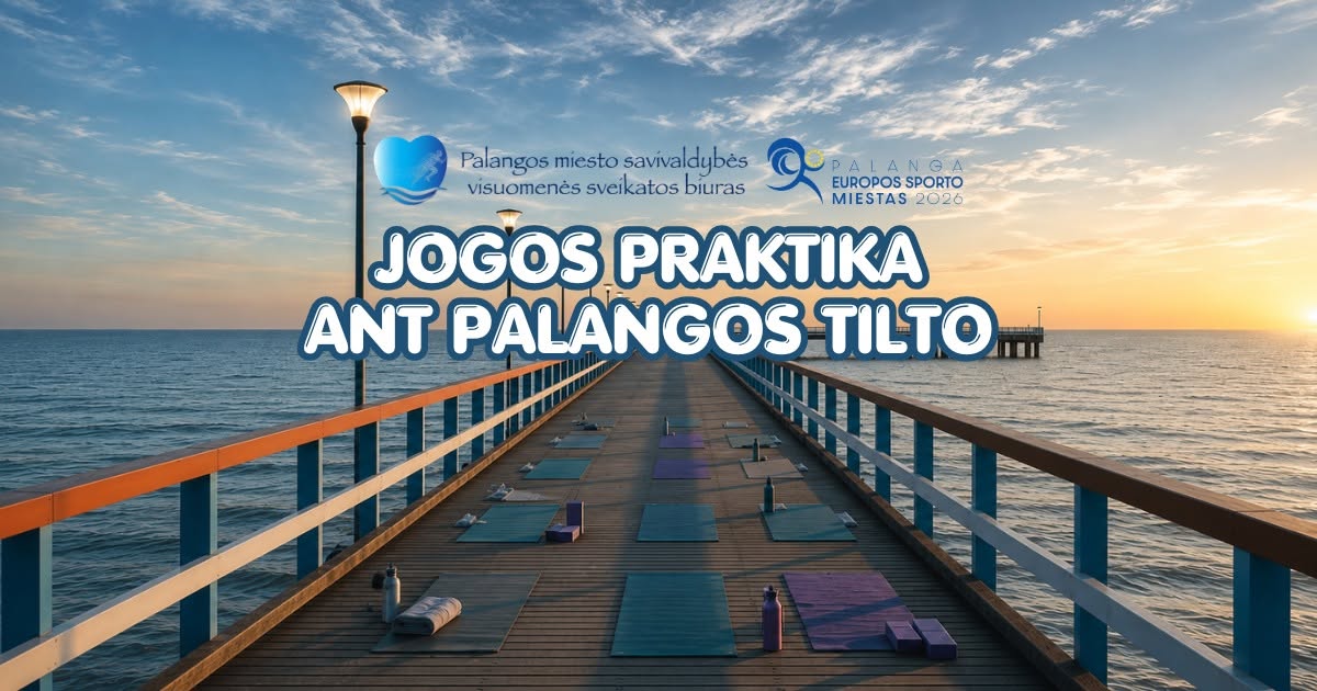 Ryto jogos praktika ant Palangos tilto