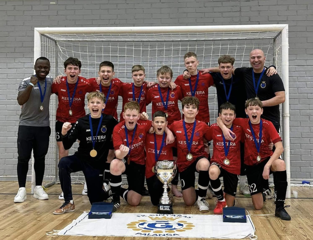 FK „Gintaras“ U-14 komanda – Lietuvos futsal čempionai