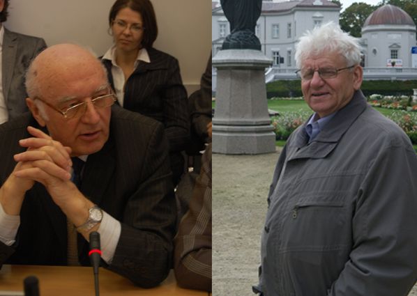 Danius Puodžius ir Vitalius Bernardas Litvaitis.