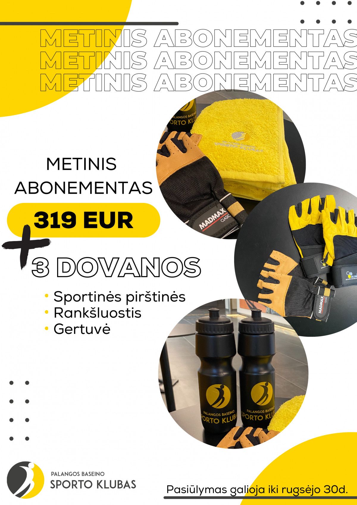 Palangos baseino sporto klubo pasiūlymas