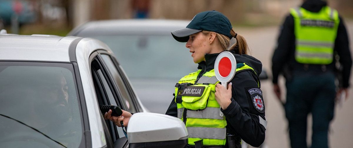 Stintų šventės metu Palangoje stabdyti girti vairuotojai