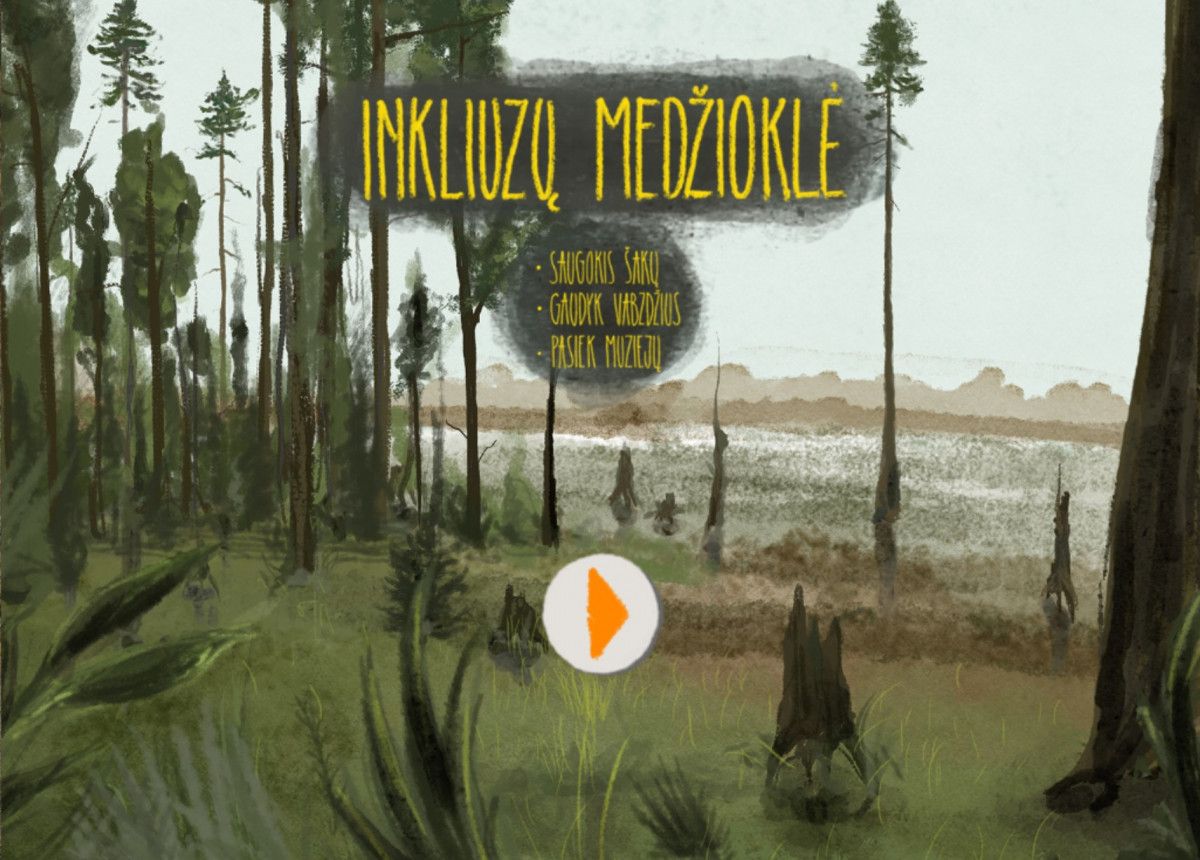 Išvyka į gintarmedžių mišką