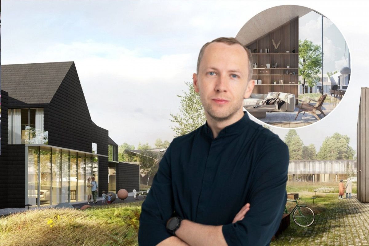 Su garsiais architektais dirbęs P. Čepaitis: poilsio kompleksas Palangoje – vienas sudėtingiausių karjeroje