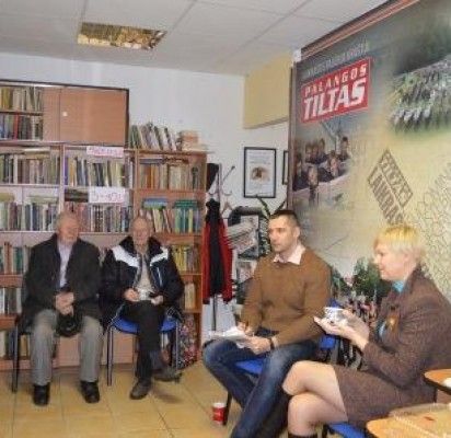 Per tradicinį „Palangos ryto“ antradienio kavarytį svečiavosi Palangos kredito unijos (PKU) administracijos vadovė Sandra Garjonytė.