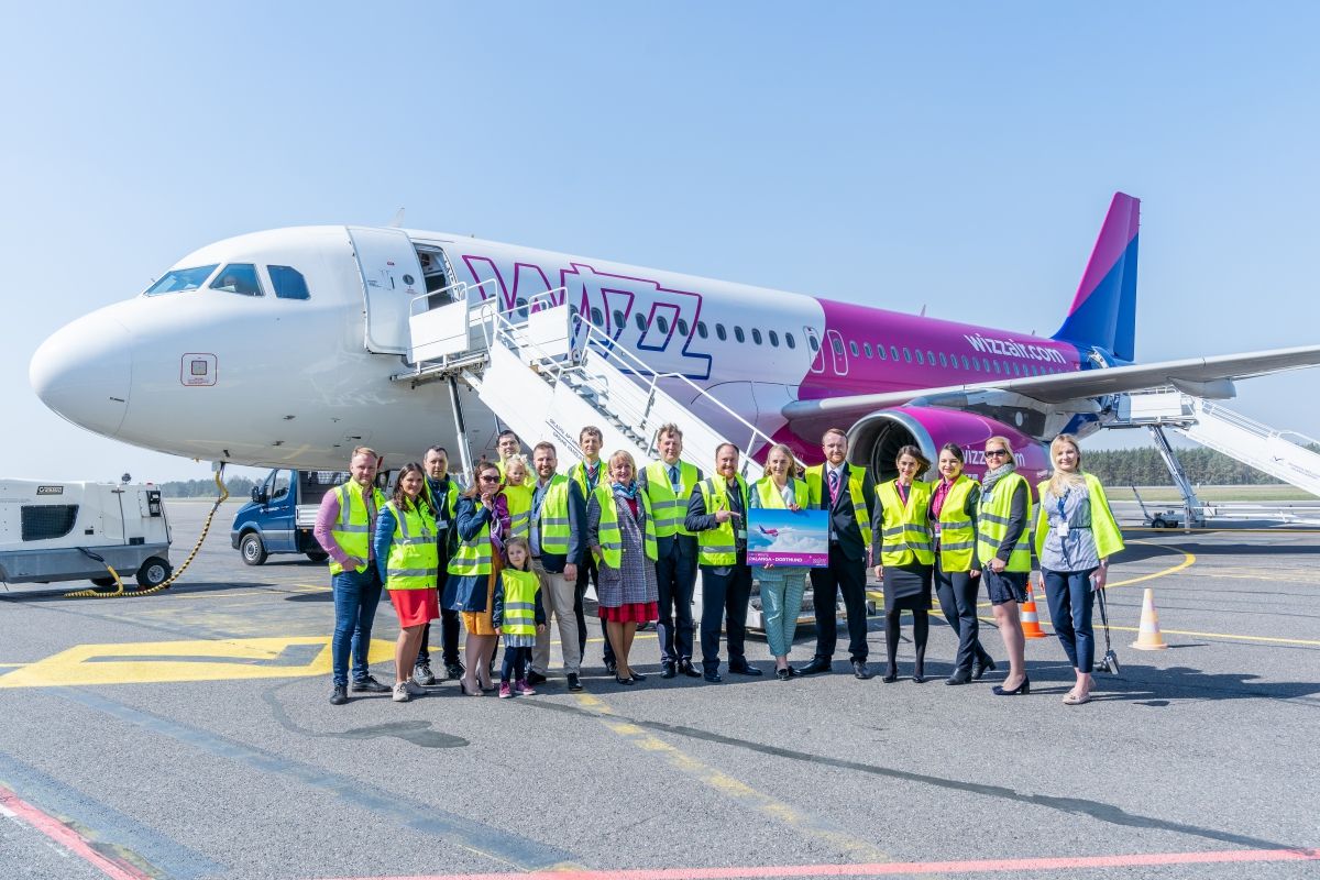 „Wizz Air“ pradėjo skrydžius iš Palangos į Dortmundą Vokietijoje