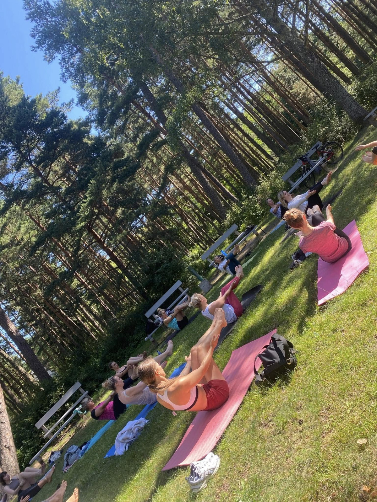 Aktyvus rugpjūtis Palangoje – nemokamas treniruotės kiekvienam
