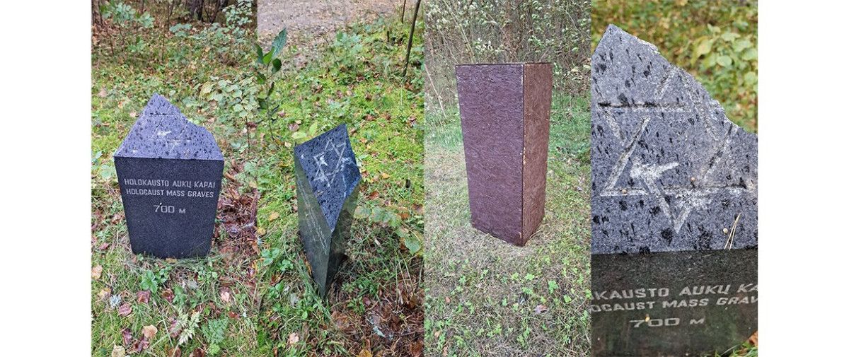 Palangoje niokojami Holokausto aukų atminimo paminklai