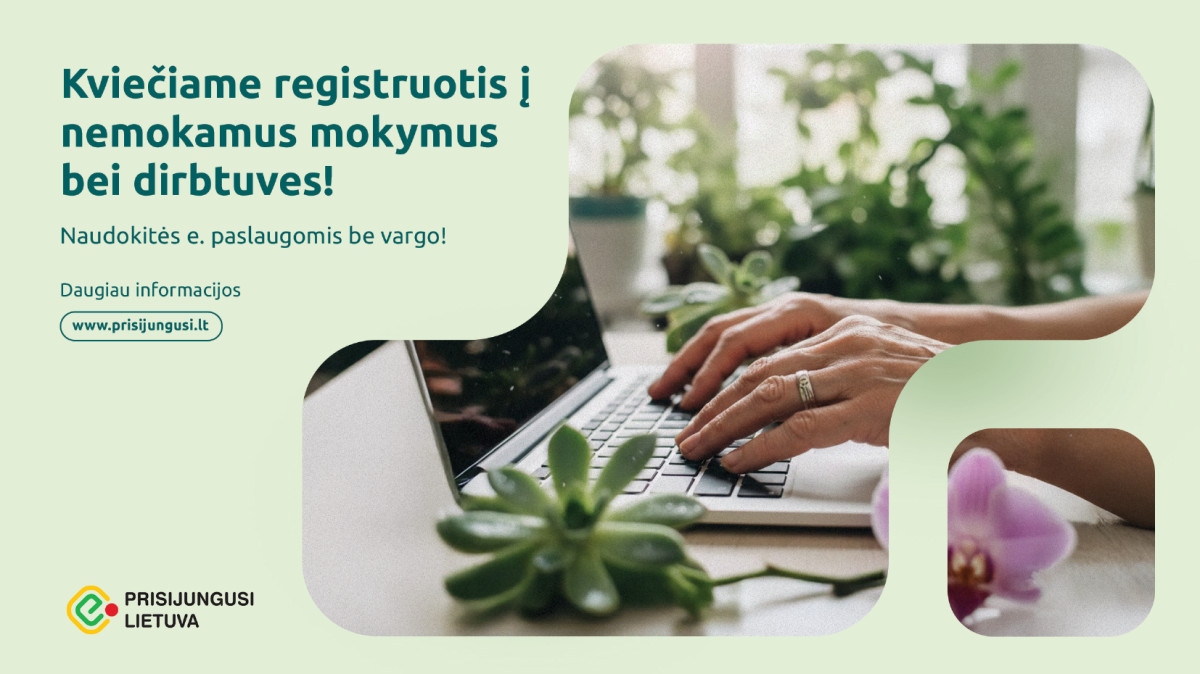 Palangos gyventojams – nemokami mokymai ir dirbtuvės „Prisijungusi Lietuva“: „Jie užtikrina, kad niekas neliktų nuošalyje, kai pasaulis juda į priekį“
