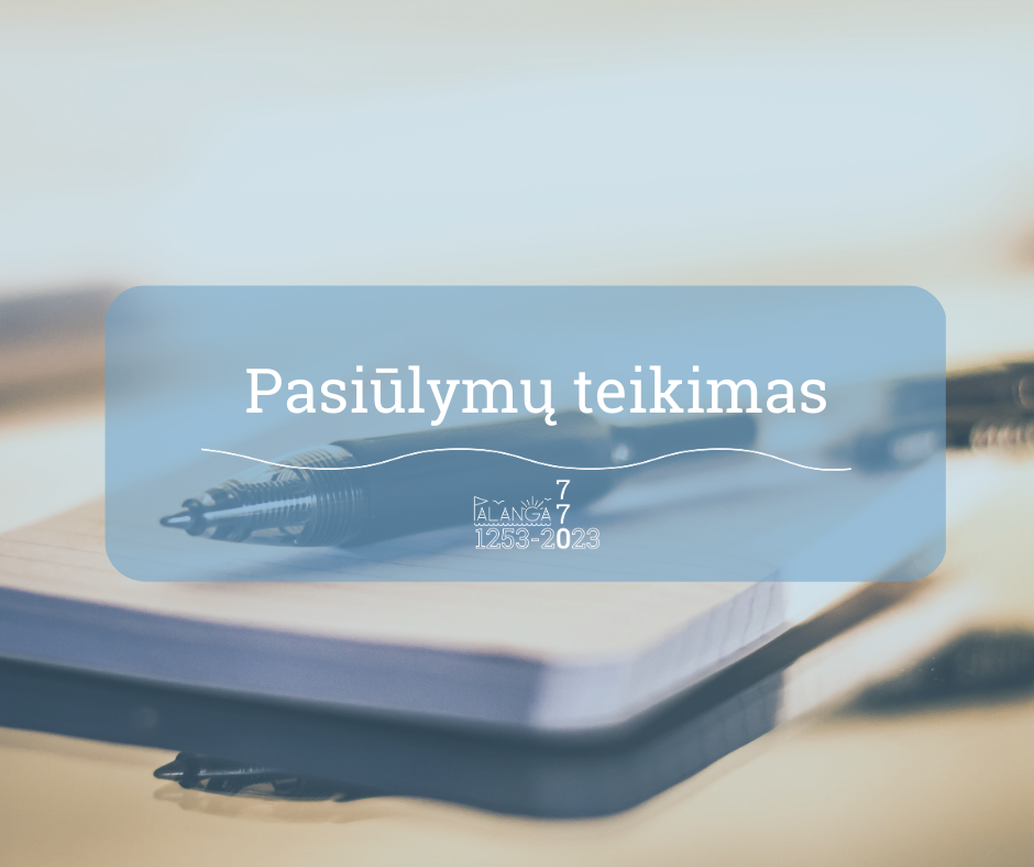 Kviečiame teikti kandidatus Palangos miesto savivaldybės apdovanojimams – Garbės ženklui ir premijai