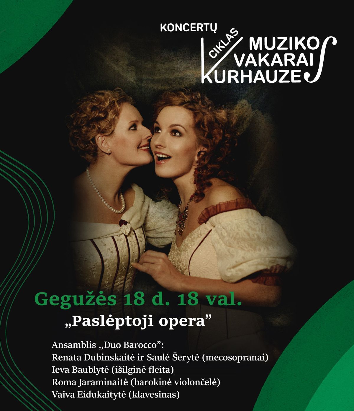 KURHAUZO SCENOJE ATGIS XVII a. SEMIOPERŲ DEIVĖS, FĖJOS, RAGANOS IR KITI PERSONAŽAI