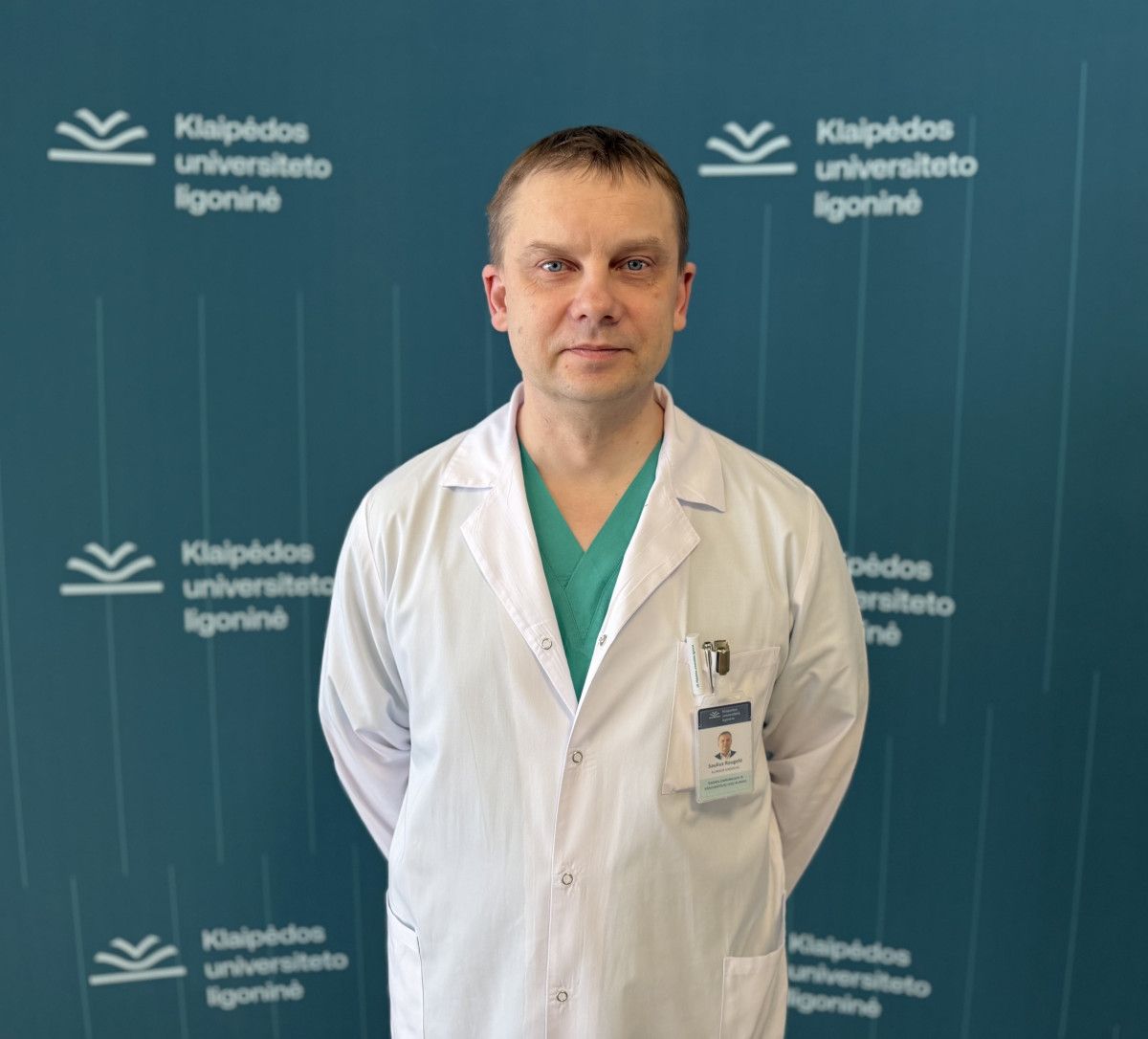 Klaipėdos universiteto ligoninės Širdies chirurgijos ir kraujagyslių ligų klinikos vadovas, kardiochirurgas dr. Saulius Raugelė