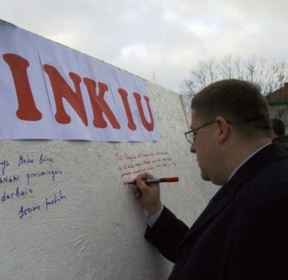 Sienoje - mero palinkėjimas palangiškiams ir miesto svečiams