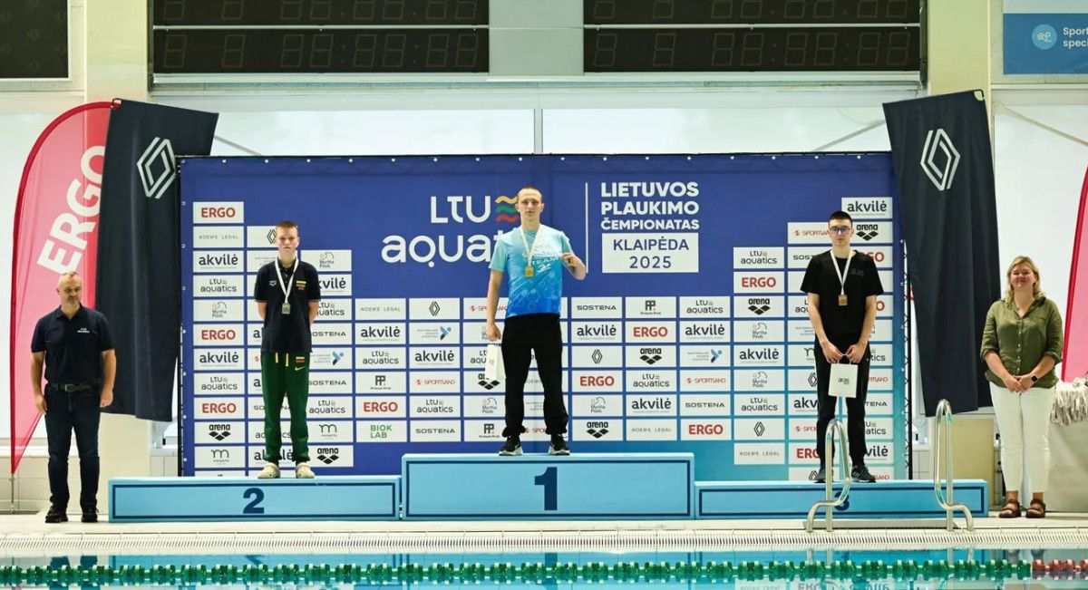 10 Palangos plaukikų iškovojo medalius Lietuvos jaunių-jaunučių plaukimo čempionate