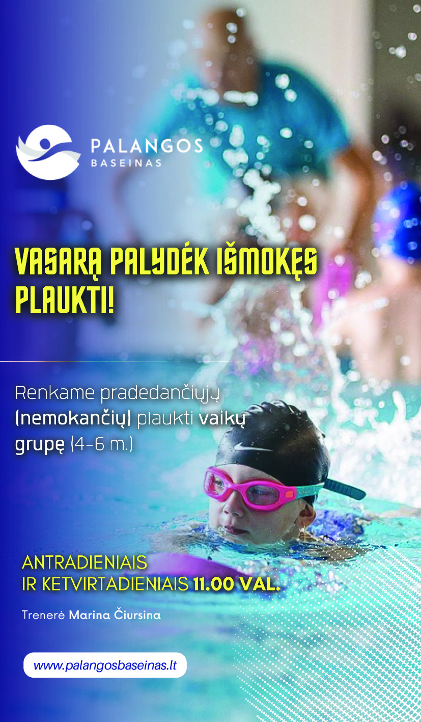 Plaukimo pamokos vaikams