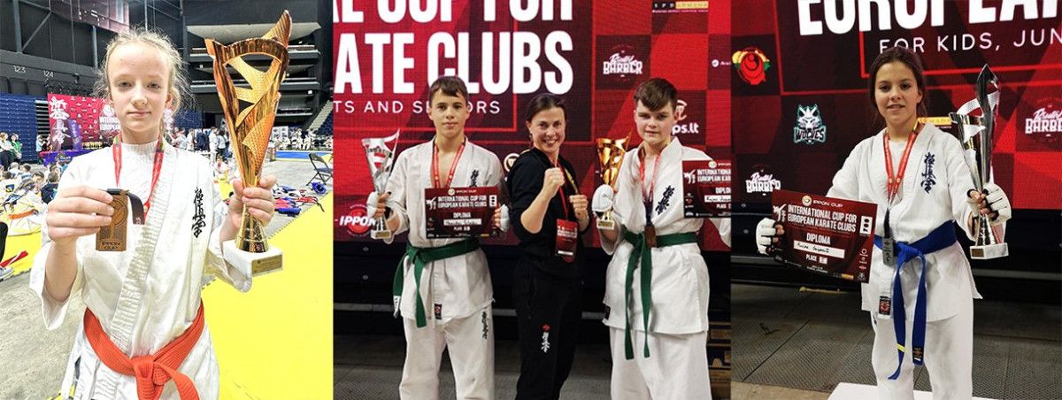 Tarptautiniame kyokushin karatė turnyre palangiškiai iškovojo medalius
