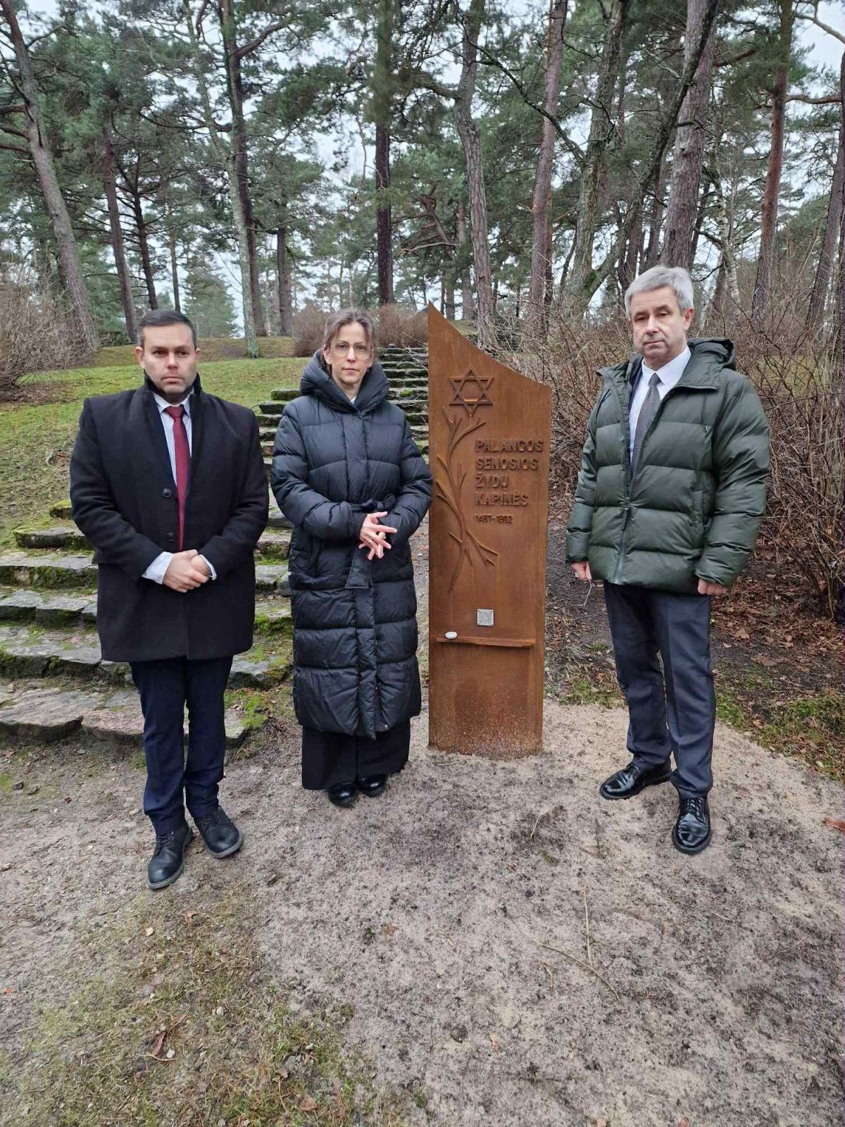 Izraelio ambasados atstovų vizitas Palangoje: pagarba istorijai ir žvilgsnis į ateitį
