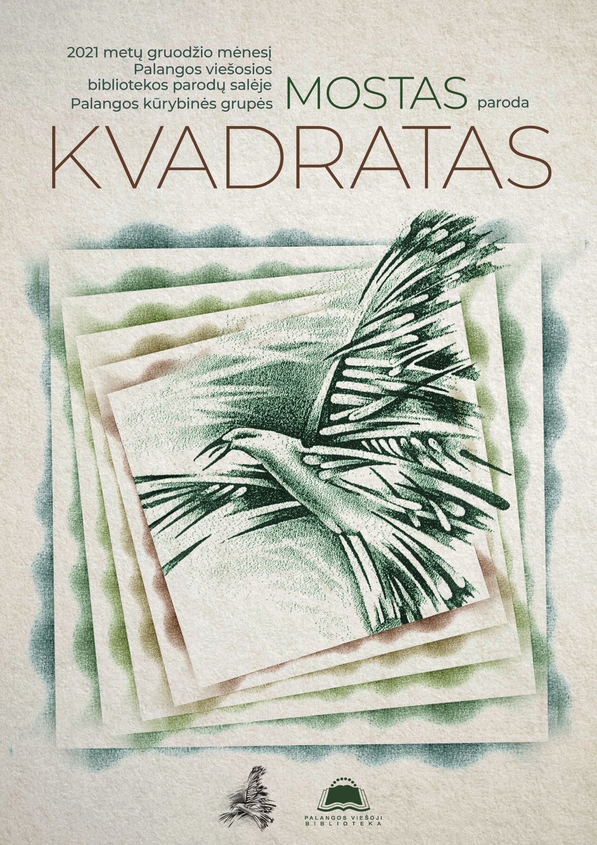 ,,Mosto“ paroda ,,Kvadratas“ Palangos viešojoje bibliotekoje