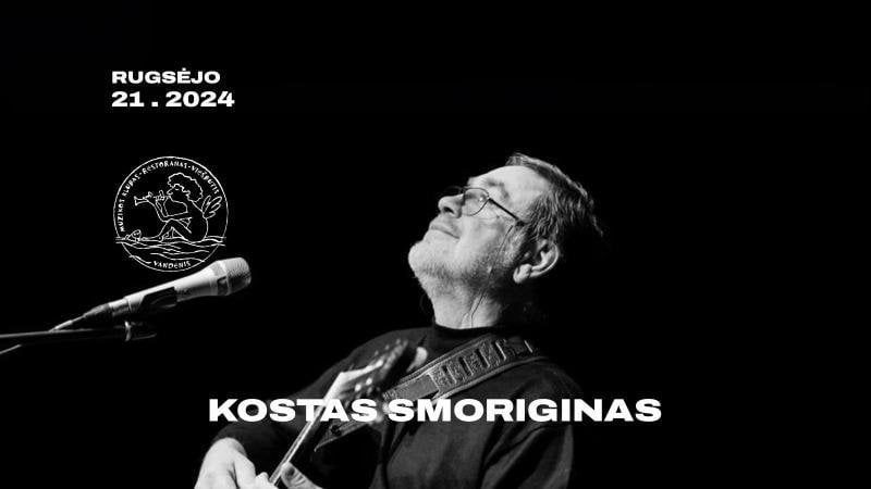 Palanga atsisveikina su Kostu Smoriginu – Palangos „Vandenio“ muzikos klube jo pasirodymas tapdavo ypatingu vakaru