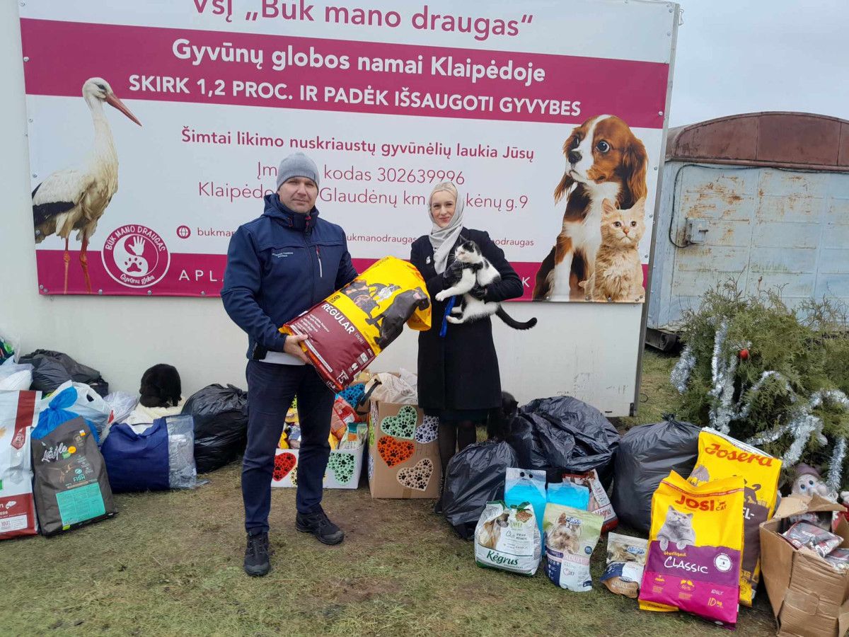 Gerumo akcija Savivaldybėje – parama gyvūnų globos namams
