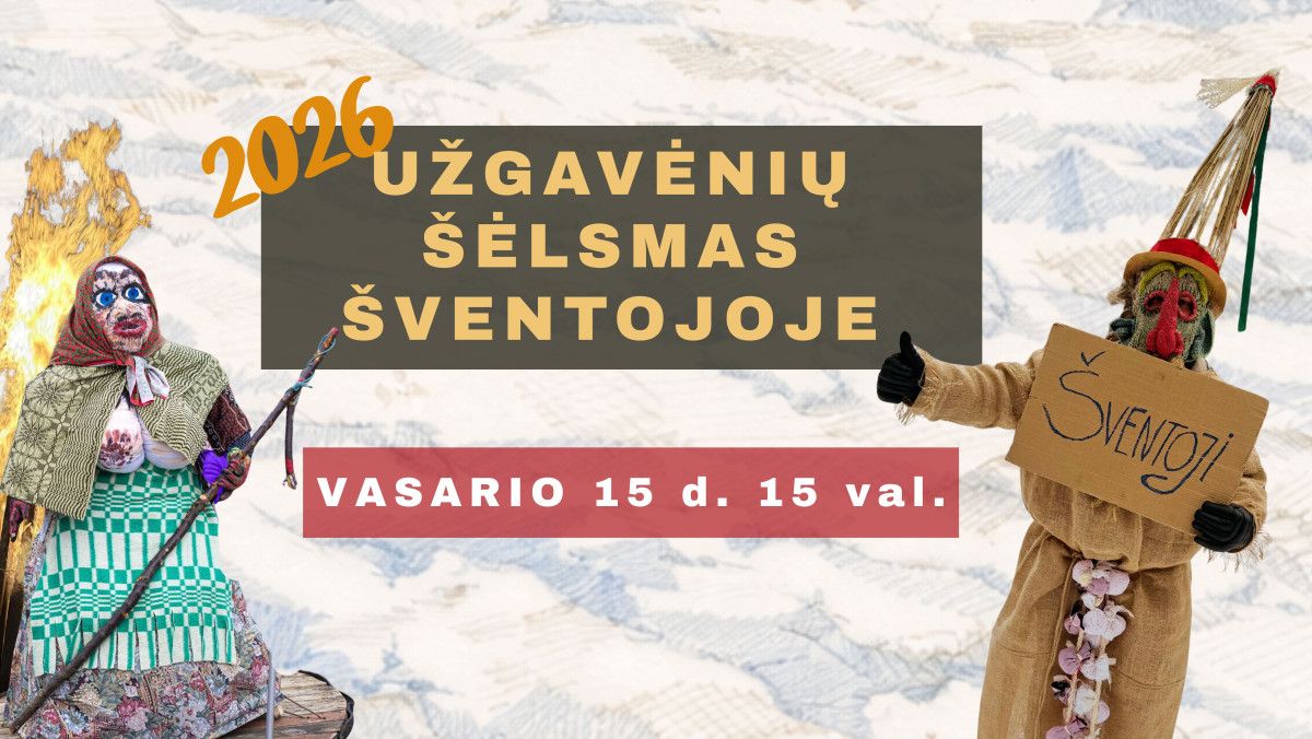 Šventosios pėsčiųjų aikštė vienai popietei virs triukšmingu Užgavėnių kiemu