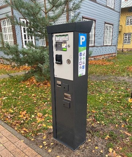 Senieji parkomatai Palangoje pradėti keisti naujais