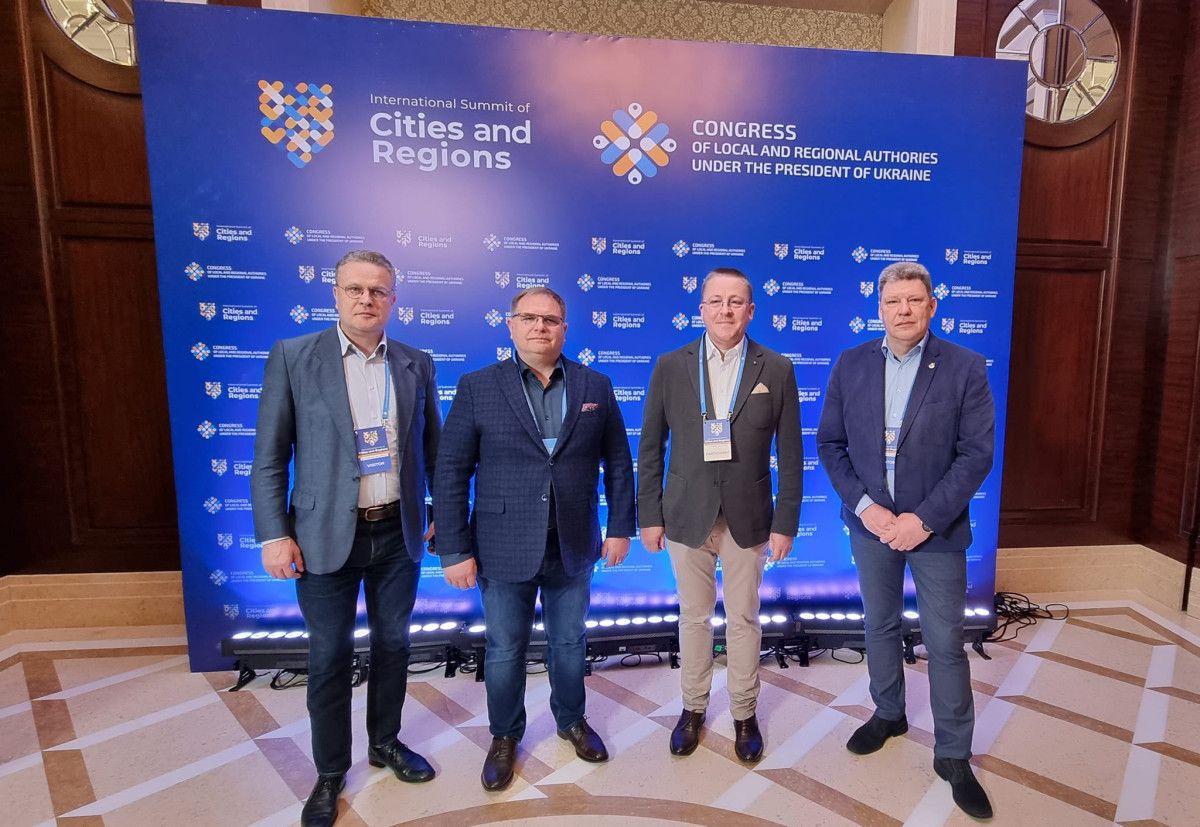 Palangos meras Šarūnas Vaitkus dalyvauja Kijevo Miestų ir regionų forume Bučoje, Palangos mieste partnery