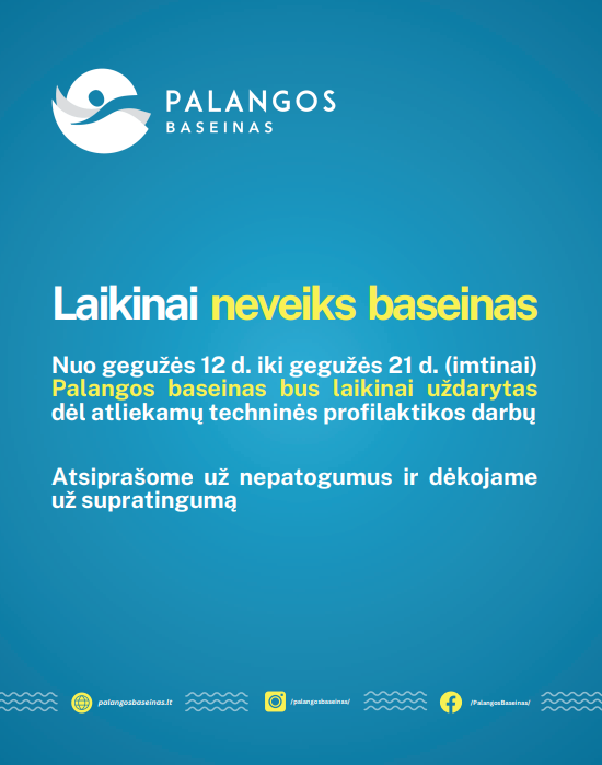 Laikinai neveiks baseinas